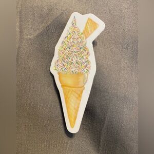 🌈20/$12🌈 Ice Cream Cone Sticker